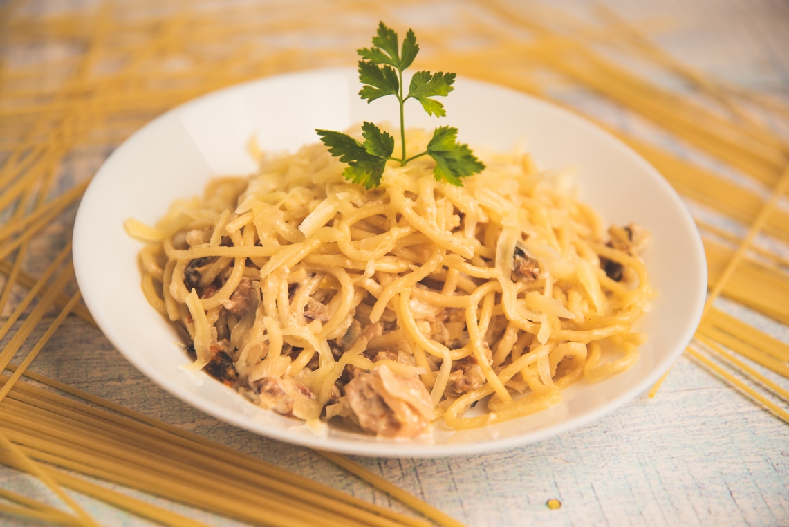 Паста с морски дарове